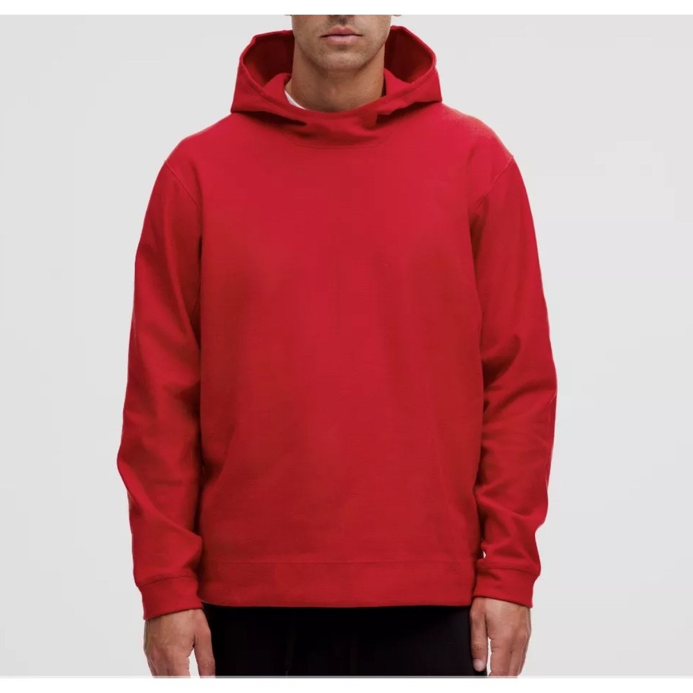 Lululemon Hoodie Lunar New Year Relaxed Fit Fleece Lined Men Size Small Red New